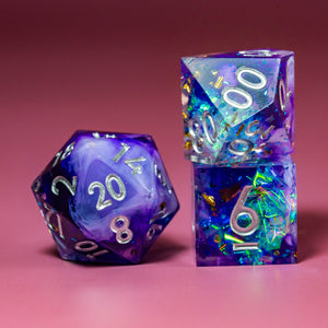 Flux de Mana | Set de dés JDR en résine