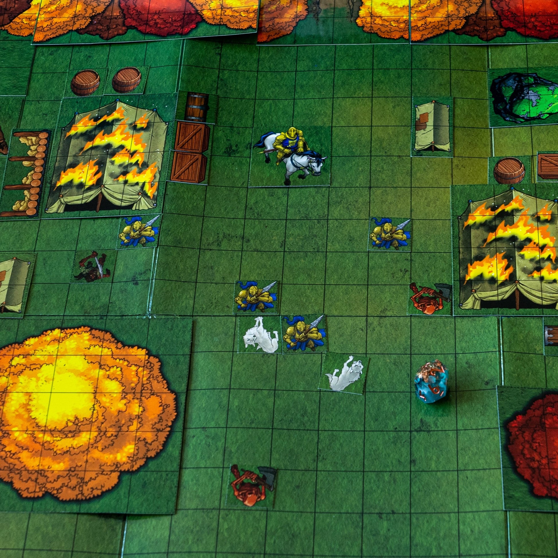 Décor créé avec Dungeon Craft Vol. 1