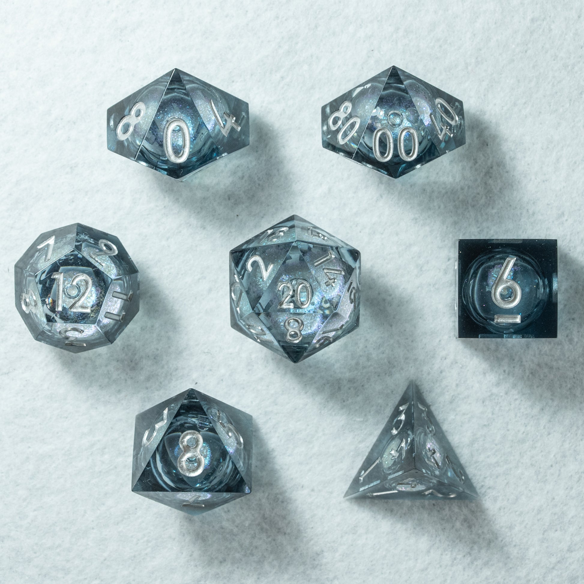 Photo de tous les dés de Noyau Cosmique