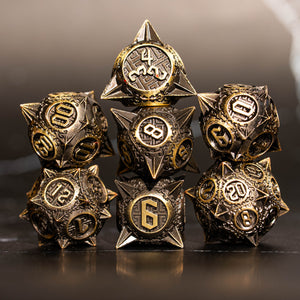 Grondacier | Set de dés JDR en Métal