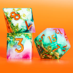 Brume Envoûtante | Set de dés JDR Premium en résine