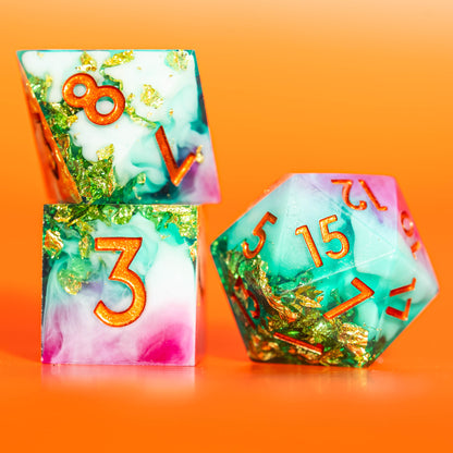 Brume Envoûtante | Set de dés JDR Premium en résine