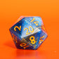 Sternennacht | Mehrschichtiges RPG-Würfelset aus geformtem Kunstharz