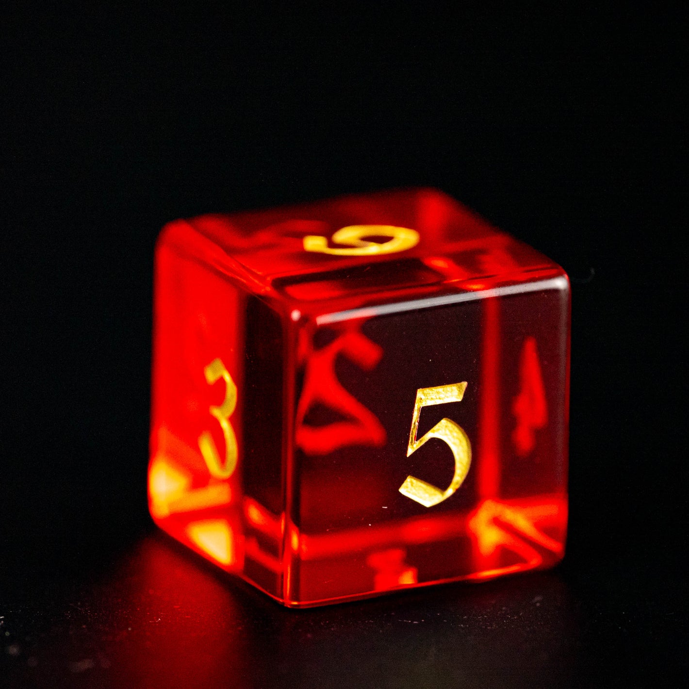 Herz von Ifrit | Opaline RPG Würfelset