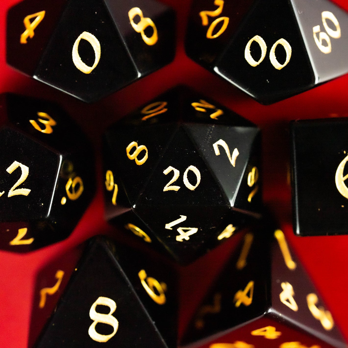 Obscura Veritas | Obsidian-RPG-Würfelset