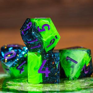 Médusa | Set de dés JDR en résine