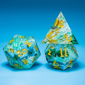 Houle Fougueuse | Set de dés JDR Premium en résine