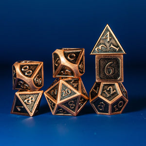 Bronze Antique | Set de dés JDR en métal