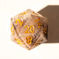 Verzauberte Akkorde | Mehrschichtiges RPG-Würfelset aus geformtem Kunstharz
