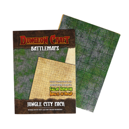 Battlemap - Ville de la Jungle & Désert
